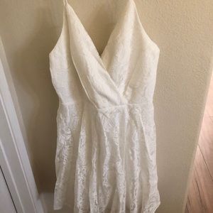 Ivory Lace Dress
